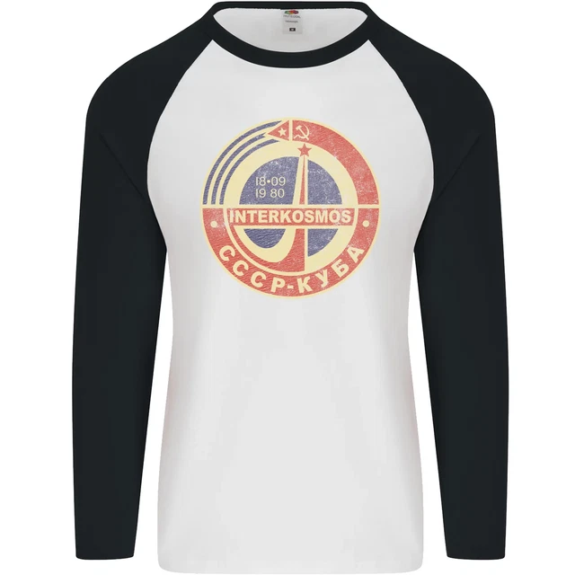 T-shirt Interkosmos CCCP In Cotone – Vestibilità Large, Stampa Di Alta Qualità, Spedizione Dall'Inghilterra, Varie Taglie Dalla S Alla XXXL