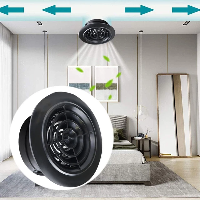 ROTARY LOUVER DUCT Inlet and Outlet Vent Cover Personalized Ventilation ...