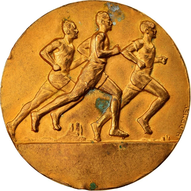 Création de Médaille Comité Olympique – Diam. 100mm, Poids 412 g