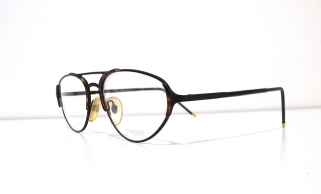 Starring Black  Occhiali da sole montatura da vista Aviator Eyeglasses Italy New