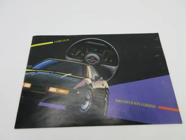 1985 Chevy Brochure - Corvette, Camaro, Celebrity, Cavalier, Monte, Caprice, etc