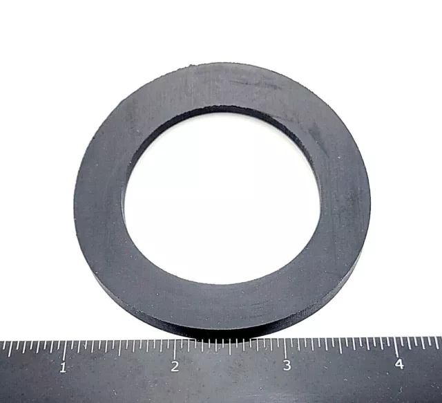 2" ID Rubber Flat Washers 3" OD x 3/16" Thick Spacers Gaskets 2 x 3 x 3/16