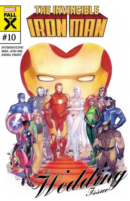 Invincible Iron Man Vol 4 #10 (G) Incentive Hetrick Homage B Marvel 2023 EB91