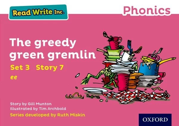 READ WRITE INC. Phonics: Pink Set 3 Storybook 7 the Gremlin Green, Pap ...