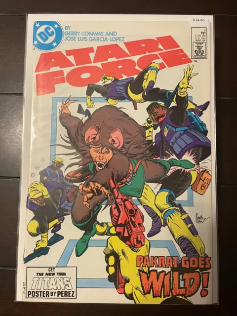 Atari Force 3 High Grade 9.2 DC Comic Book D74-86