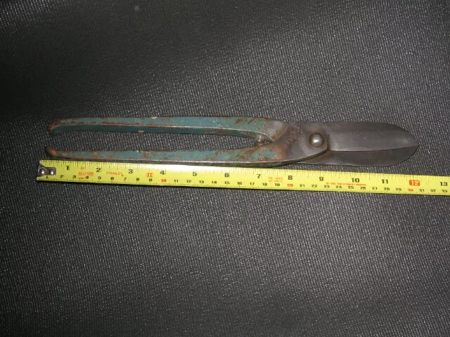 VINTAGE GILBOW No.245  12” TIN SNIPS - MADE IN ENGLAND