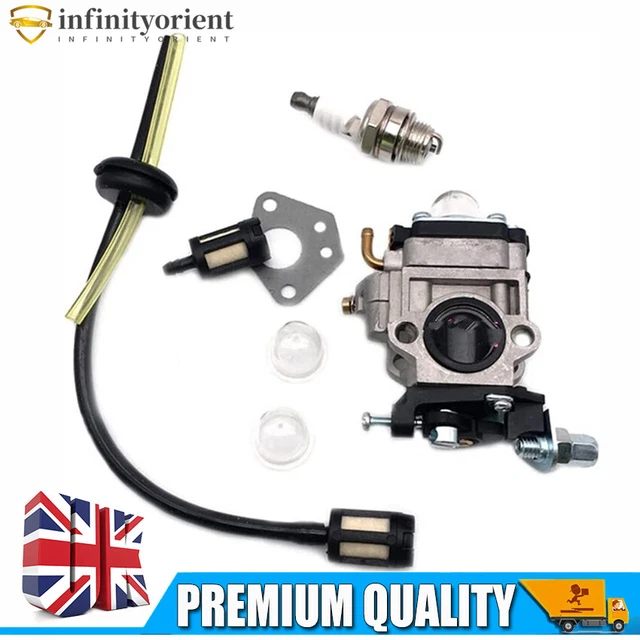 Carburettor Kit For Brushcutter 43cc 49cc 52cc Strimmer Cutter Chainsaw Carb UK