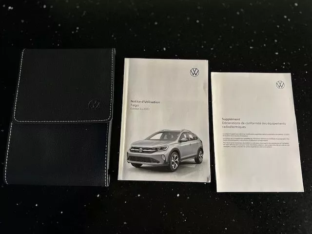 Notice Manuel d’Utilisation TAIGO VOLKSWAGEN de 2021 à 2024 avec Pochette Noire