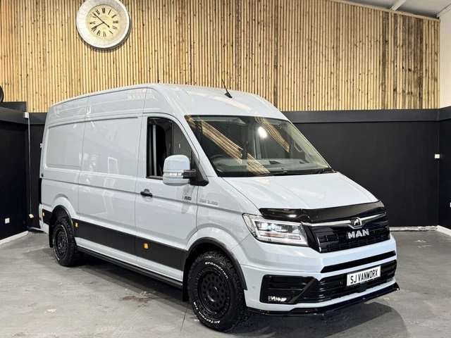 2025 MAN TGE 140 High Roof Van Auto PANEL VAN DIESEL Automatic £53,988. ...
