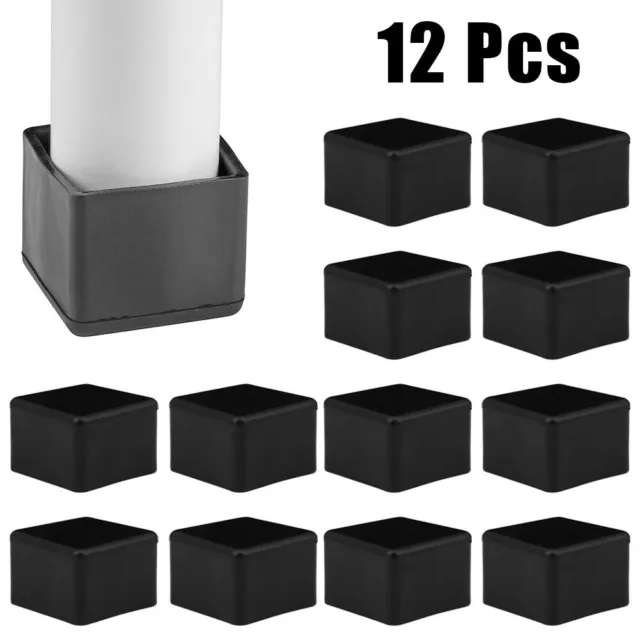 24 Pices Chaise Casquettes 25mm-30mm Protection Pied De Patin Chaise  Silicone Protection Plaquettes De Pieds De Meubles Chaise Jambe Caches  Protecteur