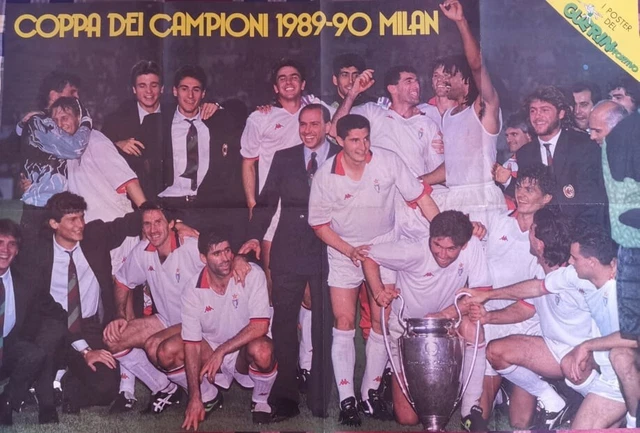MAXI POSTER MILAN CAMPIONE D'ITALIA 1978-79 1979 GUERIN SPORTIVO N°20 (237) 91X60