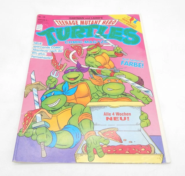 TMNT TEENAGE MUTANT Hero Turtles Comic Magazin Nr. 13 EUR 25,00 - PicClick DE