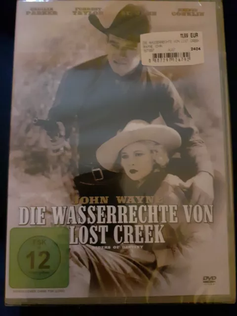 Die Wasserrechte Von Lost Creek Dvd (Western) John Wayne / Neu & Ovp