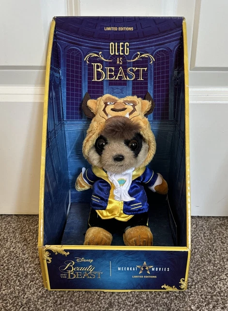 Beauty And The Beast Oleg Ayana Meerkat Boxed With Certificates Soft Toys Plush 2