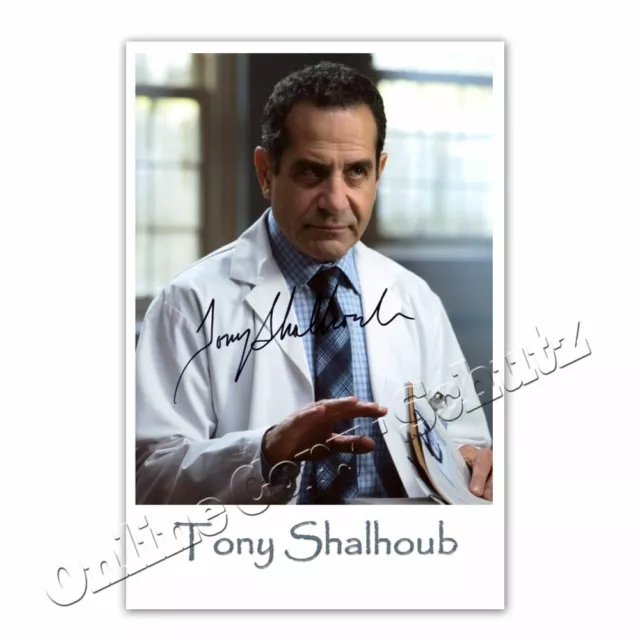 Tony Shalhoub alias Monk  +++  Autogrammfoto