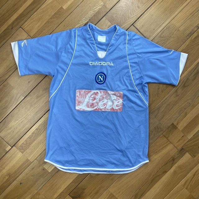 Napoli 2007-08 Heimshirt Größe Medium (beschädigter Sponsor)