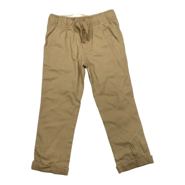 Wonder Nation Children's Tan Drawstring Cuffed Pant Size XS (4-5) NWOT B76