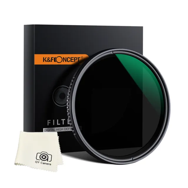 K&F Concept ND Neutral Density Filter ND8 ND2000 49/52/55/58/62/67/72/77/82mm