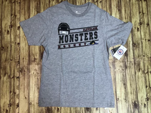 AHL Colosseum CLEVELAND MONSTERS Minor Hockey Columbus Affiliate Mens Shirt Sz M
