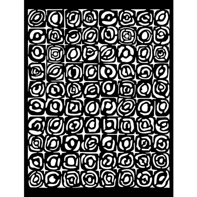 Stamperia Stencil 7.87"X9.84"-Pattern, Bauhaus