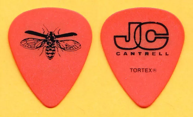Alice in Chains Jerry Cantrell Firefly Orange Guitar Pick - 2022 Solo Tour