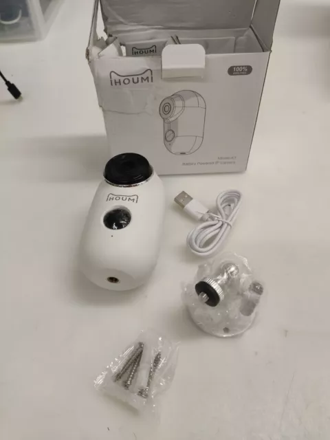 Telecamera di sorveglianza IHOUMI esterna wireless con batteria, telecamera IP 1080P FHD WiFi