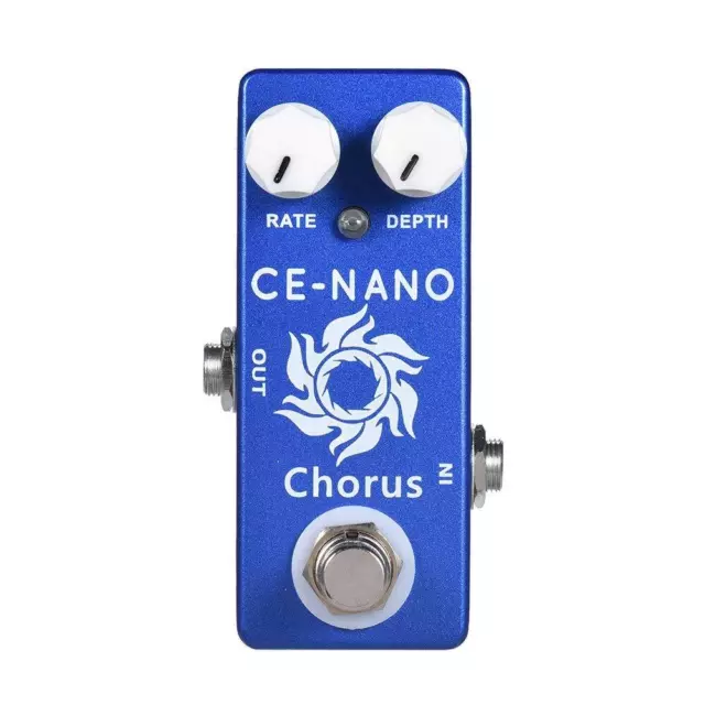 MOSKY CE-NANO Electric Guitar Chorus Effect Pedal Full Metal Shell True Bypass