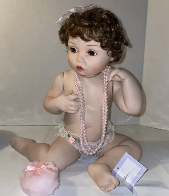 Ashton Drake Galleries porcelain doll Pretty as a Picture 1995 Barely Yours