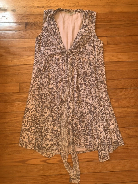 ROBE FLORALE MIDI blanche neuve avec tiquettes All Saints Eley