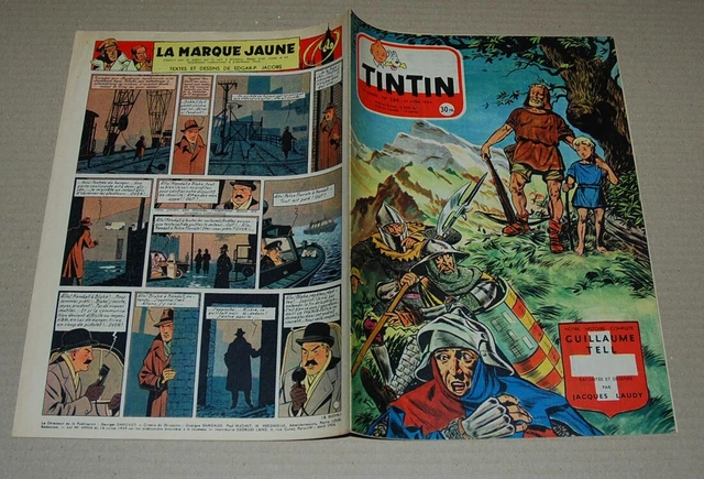 LE JOURNAL DE Tintin n° 552 TIBET GRATON 21/05/1959 TTBE HERGE EUR 6,75 - FR