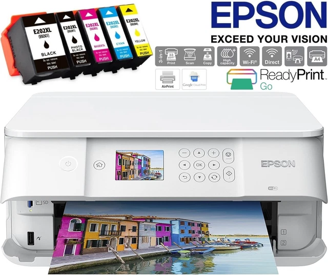 EPSON EXPRESSION PREMIUM XP6005 WiFi AllinOne Inkjet Photo Printer