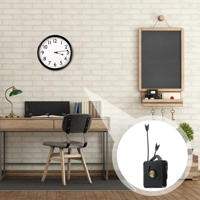 Meccanismo Orologio Da Parete Al Quarzo - Movimento Orologio Con Lancette A Batteria Per Riparazioni