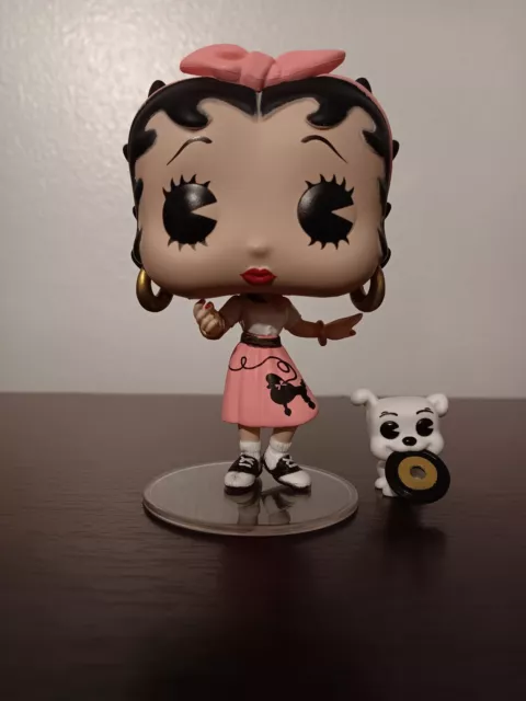 Funko Pop Sock Hop Betty Boop & Pudgy 555 Figure Loose OOB