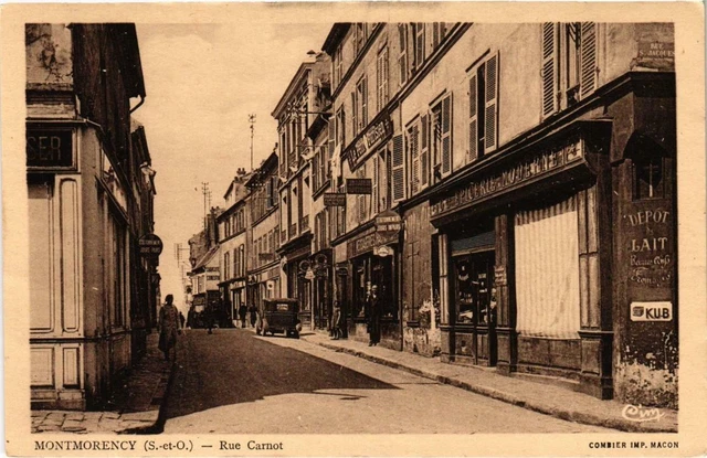 CPA Montmorency (Dep.95) Rue Carnot (985231)