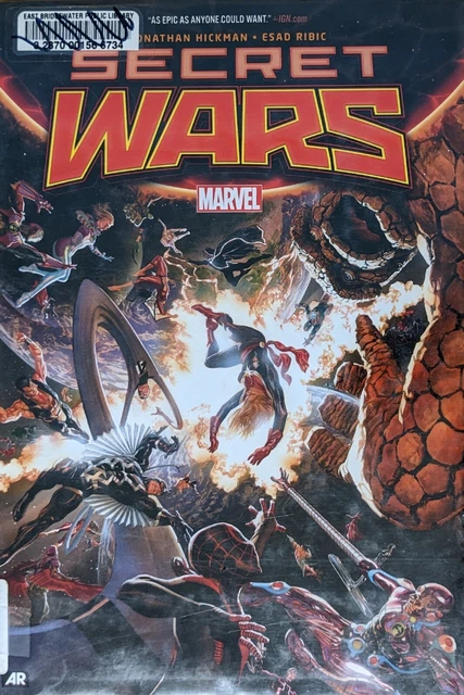 Marvel Secret Wars TPB ExLibris Hickman Trade Paperback HC