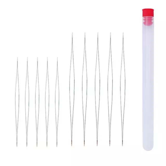 10 Pieces Beading Needle with   for Jewelry Making DIY Craft