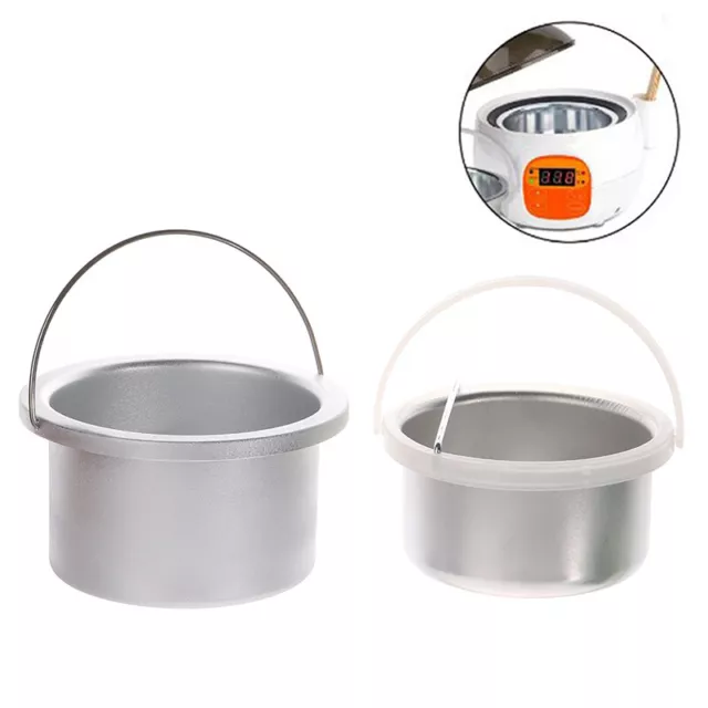 Calentador de cera caliente olla spa máquina depiladora de cera olla interior (