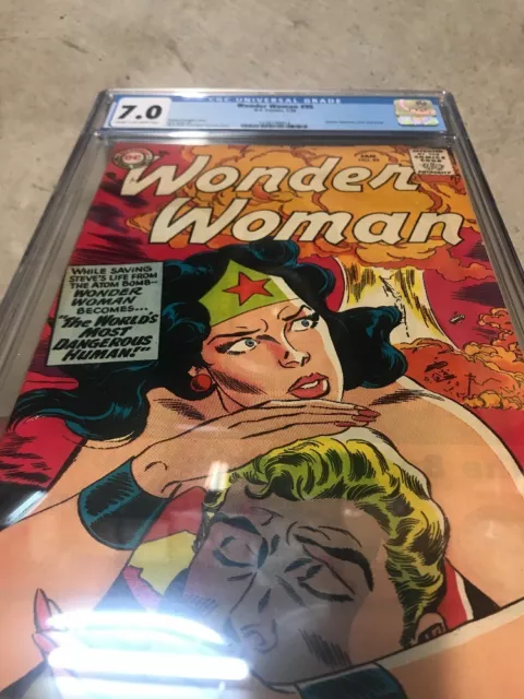 Wonder Woman (1st Series DC) #95 1958 7.0 CGC Rare Book Awesome Cover 3