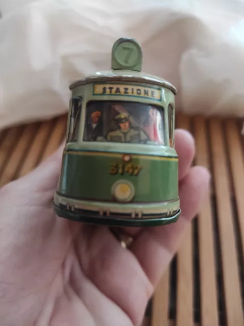 Tram Inco Torino Tin Toys Vintage O Antico