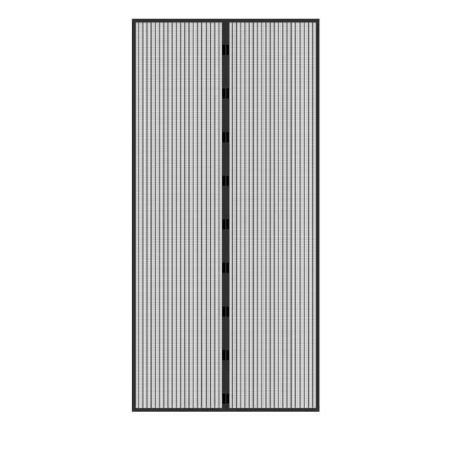 Moustiquaire magnétique pour Porte 120 x 240 cm Moustiquaire de balcon  Rideau anti-moustiques Rideau magnétique Sans perçage