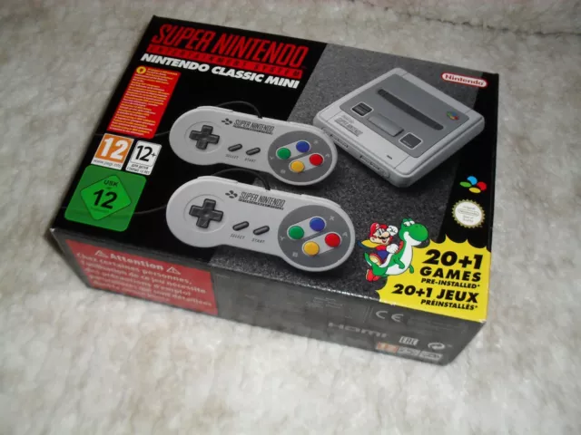 Official Nintendo SNES Classic Mini Console Brand New