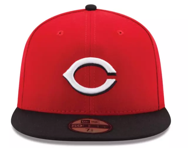 Cincinnati Reds New Era Road Authentic Collection On-Field 59FIFTY Fitted Hat 2