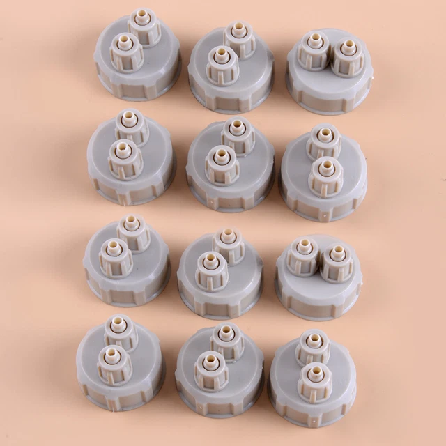 12X Aquarium DIY CO2 Luftdiffusor Generator Reaktor Flaschenverschluss