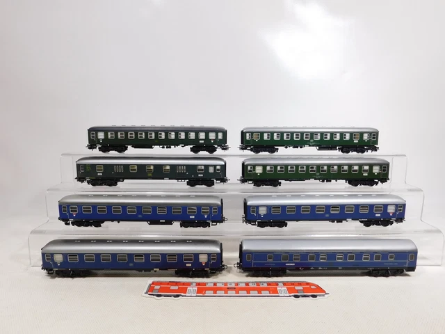 MÄRKLIN H0 AC IN Set Sheet Metal D Train Car/Passenger Car #EH651-3 £91 ...