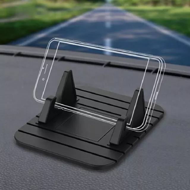 Car mobile phone Silicone Holder Anti-slip Mat Pad Dashboard Stand Mo_d1