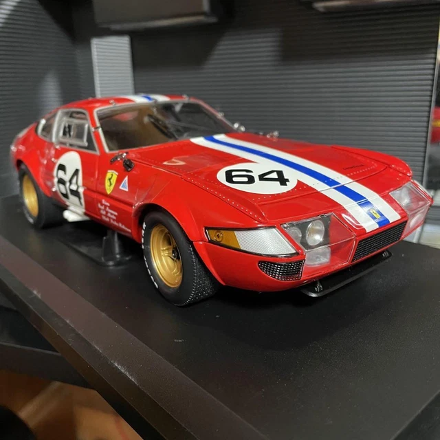 Kyosho 1/18 Ferrari 365 GTB/4 Daytona 1971 - Miniature Métal Neuve