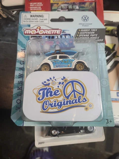 Majorette volkswagen beetle Real Rubber Tires Mint