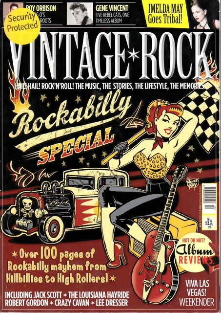 MAGAZINE - VINTAGE Rock Rocabilly Special Issue 12 July/Aug 2014 £10.00 ...