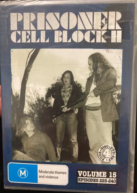 Prisoner Cell Block H Volume 15 DVD NEW & Sealed Episodes 225-240 Australian