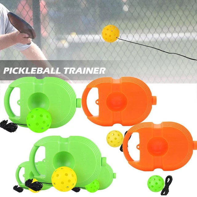 Pickleball Trainer Portable Baseboard Sparring Device W/ Pickleball Ball J